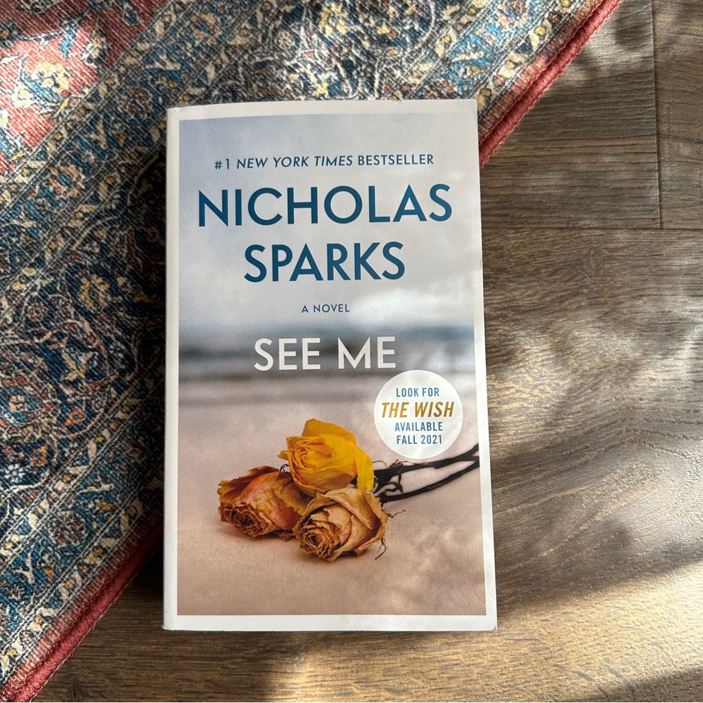 🔺SOLD🔺Nicholas Sparks - See Me - Paperback Book